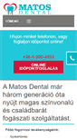 Mobile Screenshot of matosdental.hu